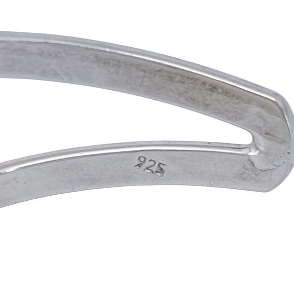 Vintage Mexico Sterling Silver 925 Aztec Sun Cuff Bracelet 6.5" - Picture 6 of 9